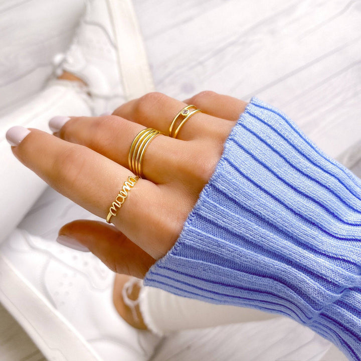 Stilfuld Mama-ring - Emma