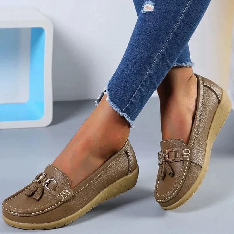 Ortopædiske loafers i læder – Isabella