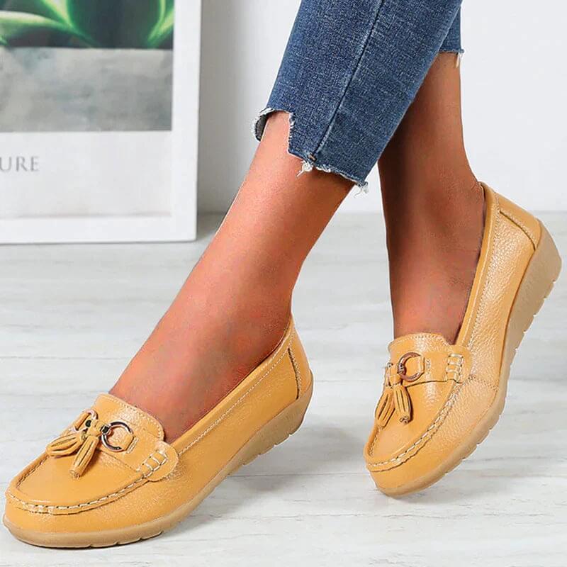 Ortopædiske loafers i læder – Isabella
