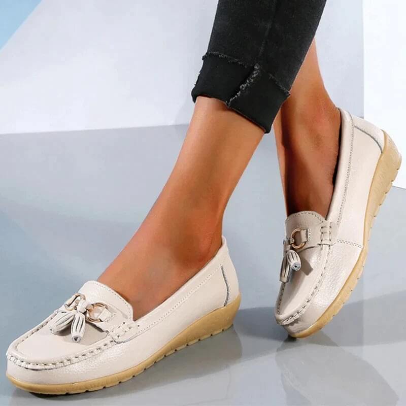 Ortopædiske loafers i læder – Isabella