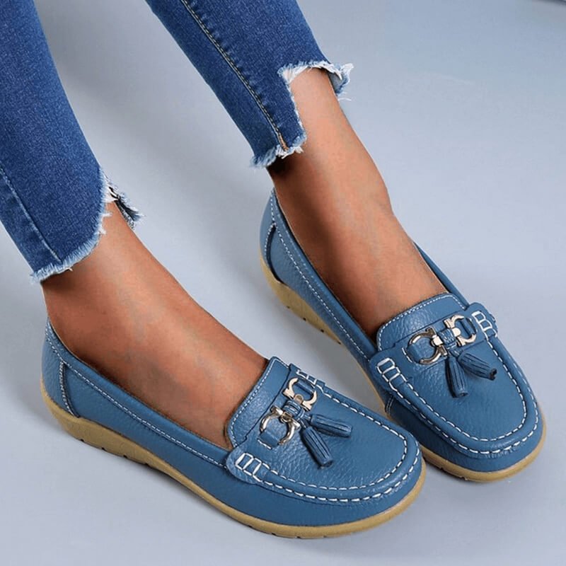 Ortopædiske loafers i læder – Isabella