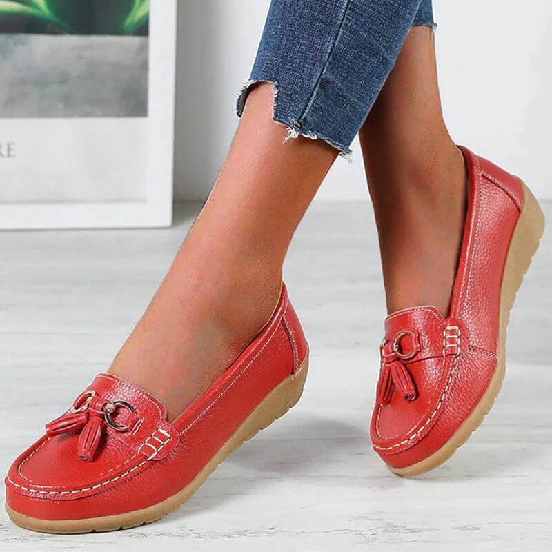 Ortopædiske loafers i læder – Isabella