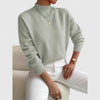 Klassisk sweater med polokrave til damer i blød, åndbar bomuld