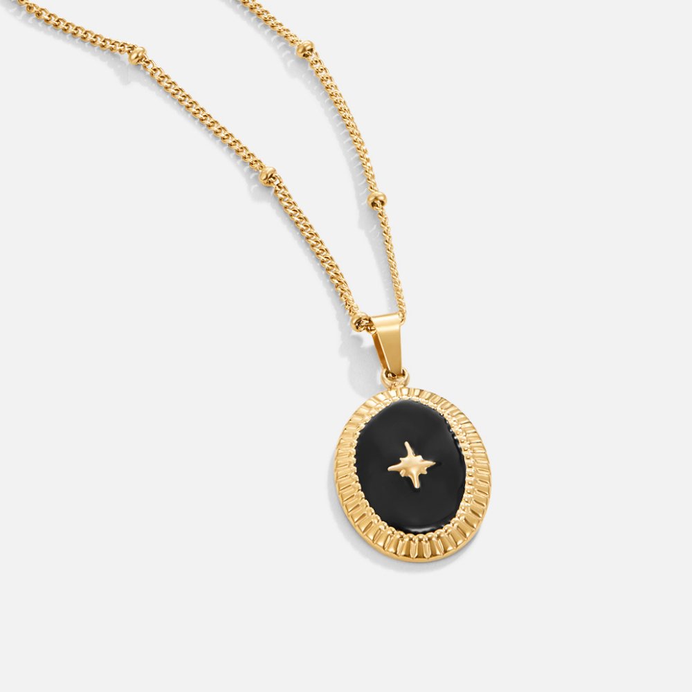 Midnight Star Onyx Halskæde