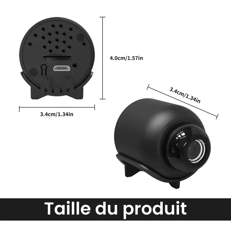 Trådløst mini-spionkamera – sikker HD-overvågning
