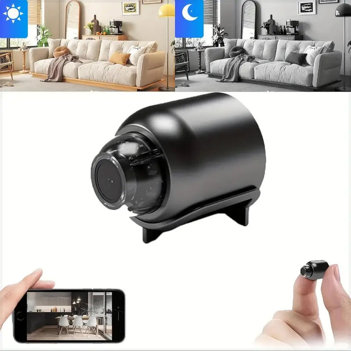 Trådløst mini-spionkamera – sikker HD-overvågning