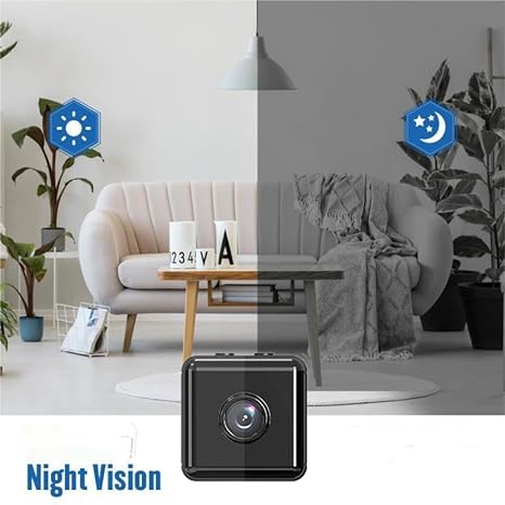 Mini trådløst WiFi-sikkerhedskamera 1080P - appstyring indendørs/udendørs