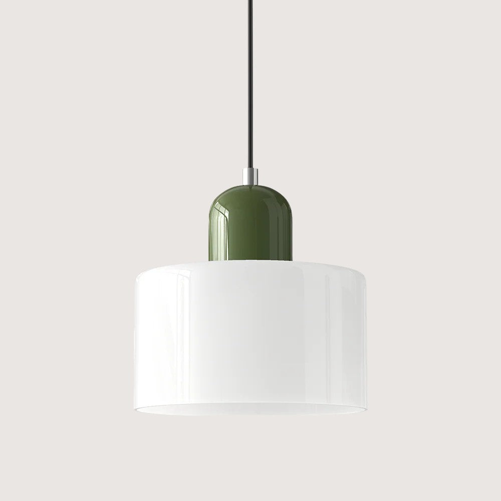 Moderne pendellampe i glas