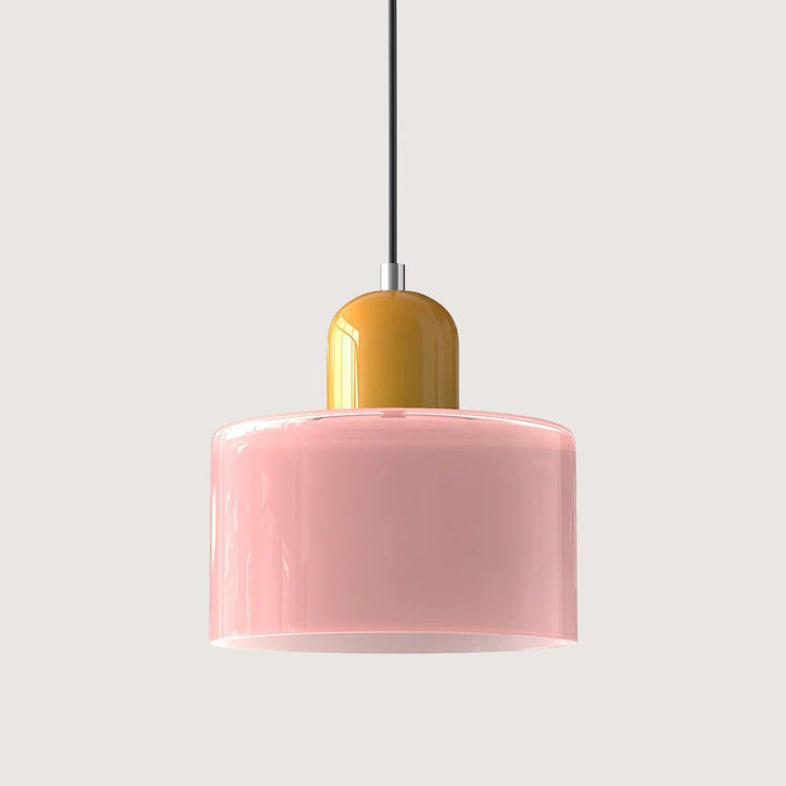 Moderne pendellampe i glas