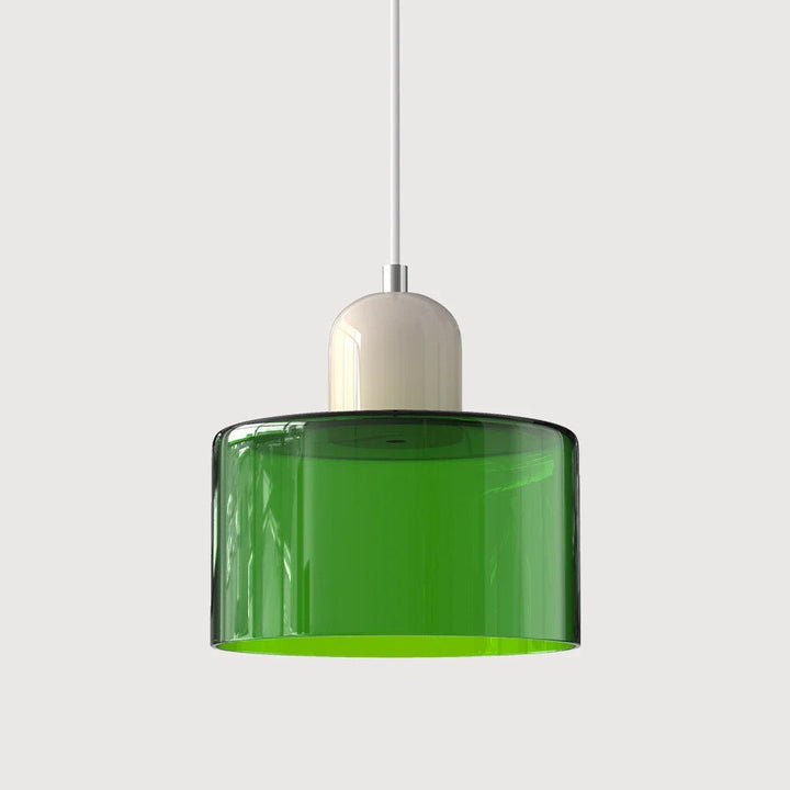 Moderne pendellampe i glas