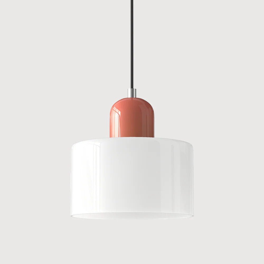 Moderne pendellampe i glas