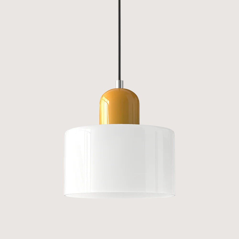 Moderne pendellampe i glas