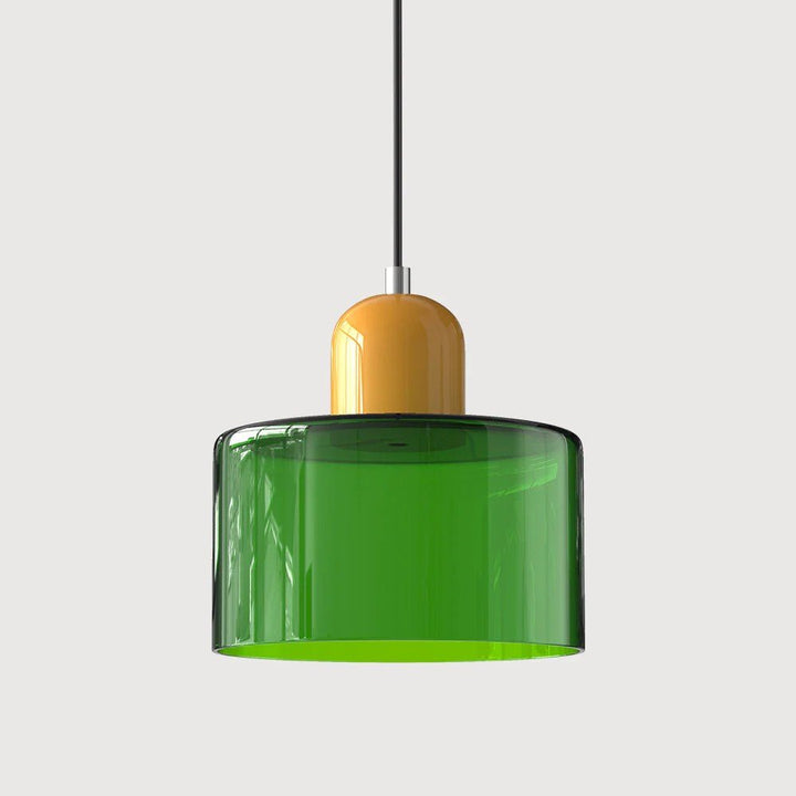 Moderne pendellampe i glas