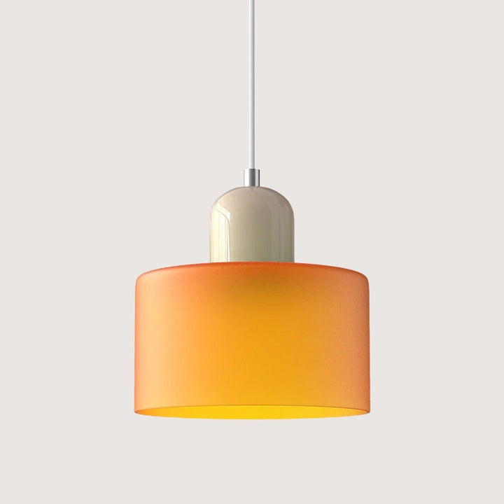 Moderne pendellampe i glas