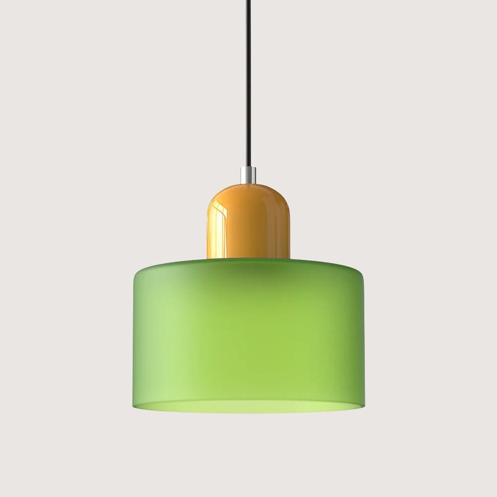 Moderne pendellampe i glas