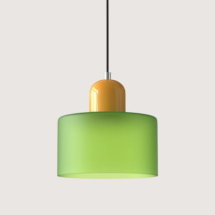 Moderne pendellampe i glas