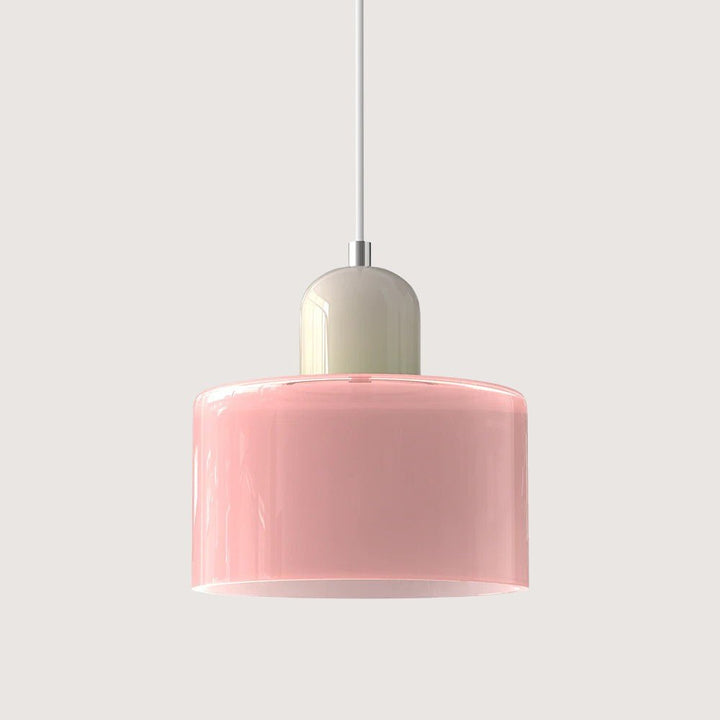 Moderne pendellampe i glas