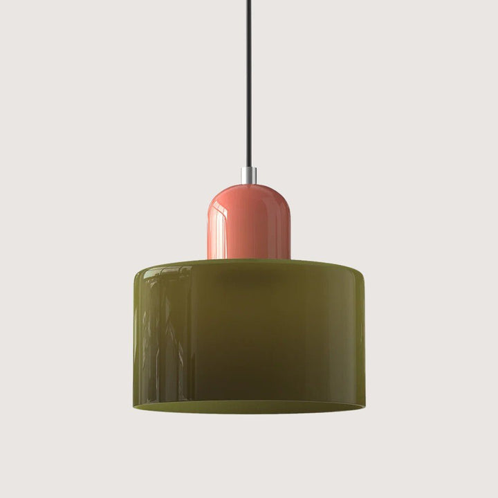 Moderne pendellampe i glas