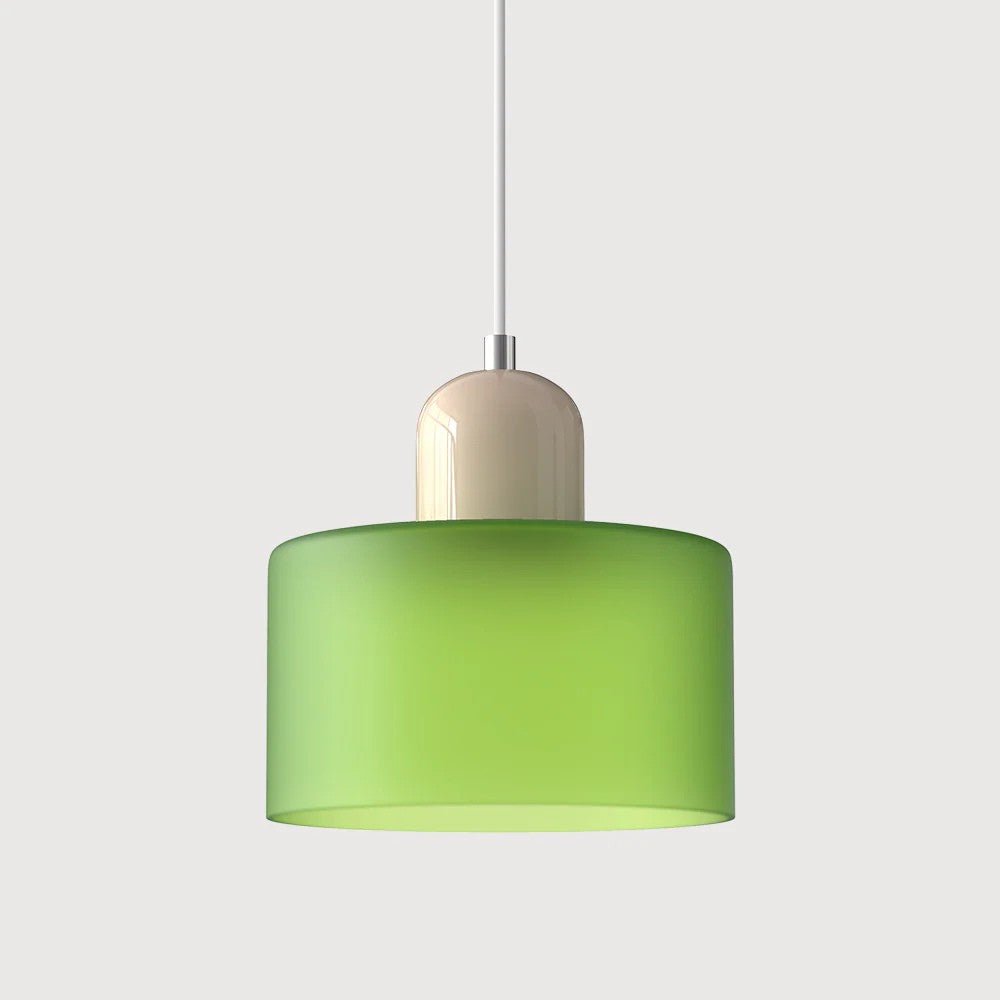 Moderne pendellampe i glas