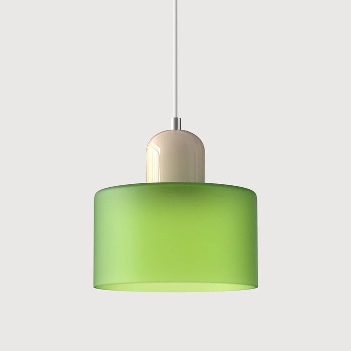 Moderne pendellampe i glas