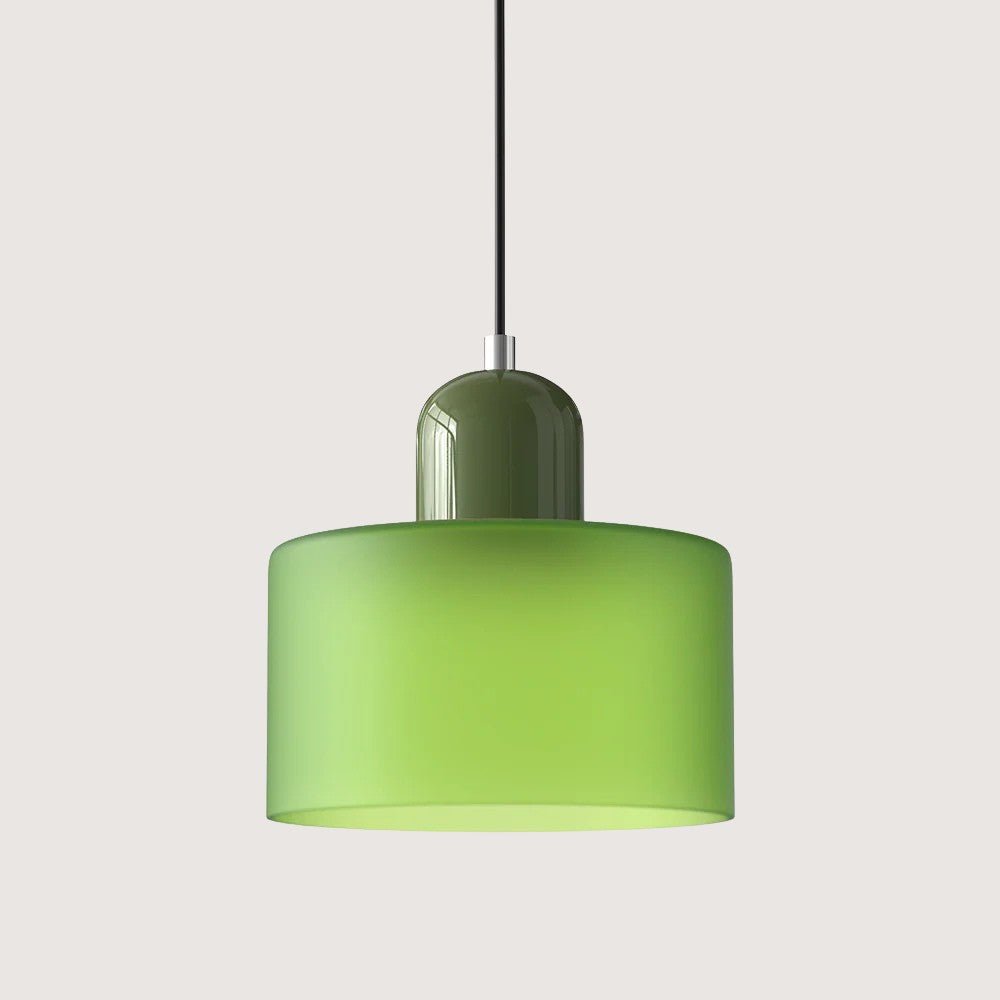 Moderne pendellampe i glas