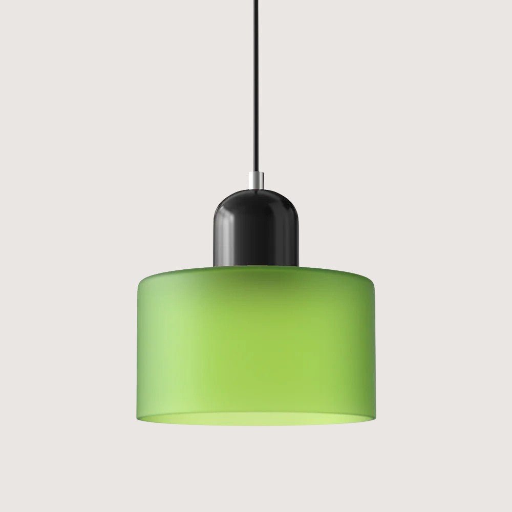 Moderne pendellampe i glas