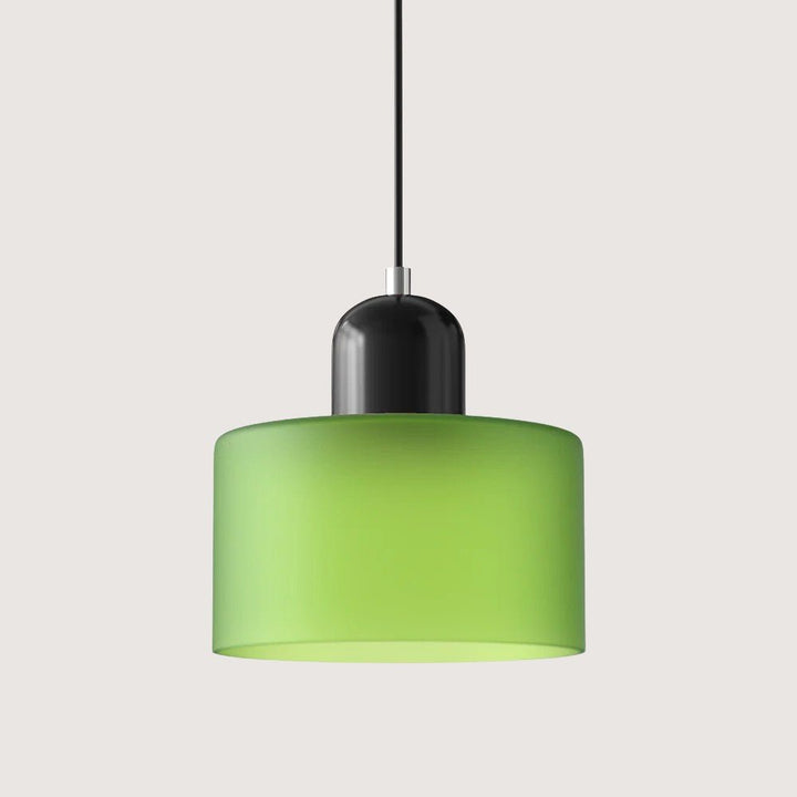 Moderne pendellampe i glas