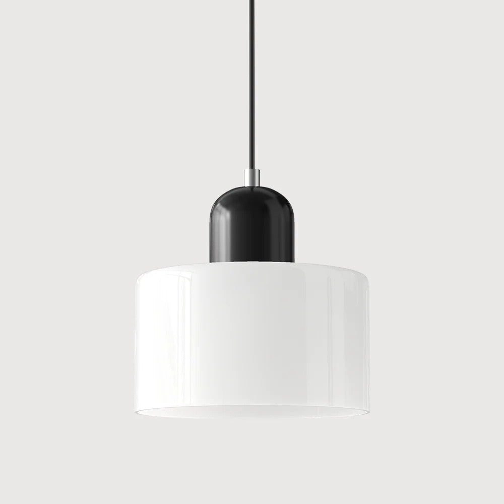 Moderne pendellampe i glas