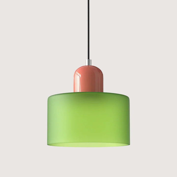 Moderne pendellampe i glas