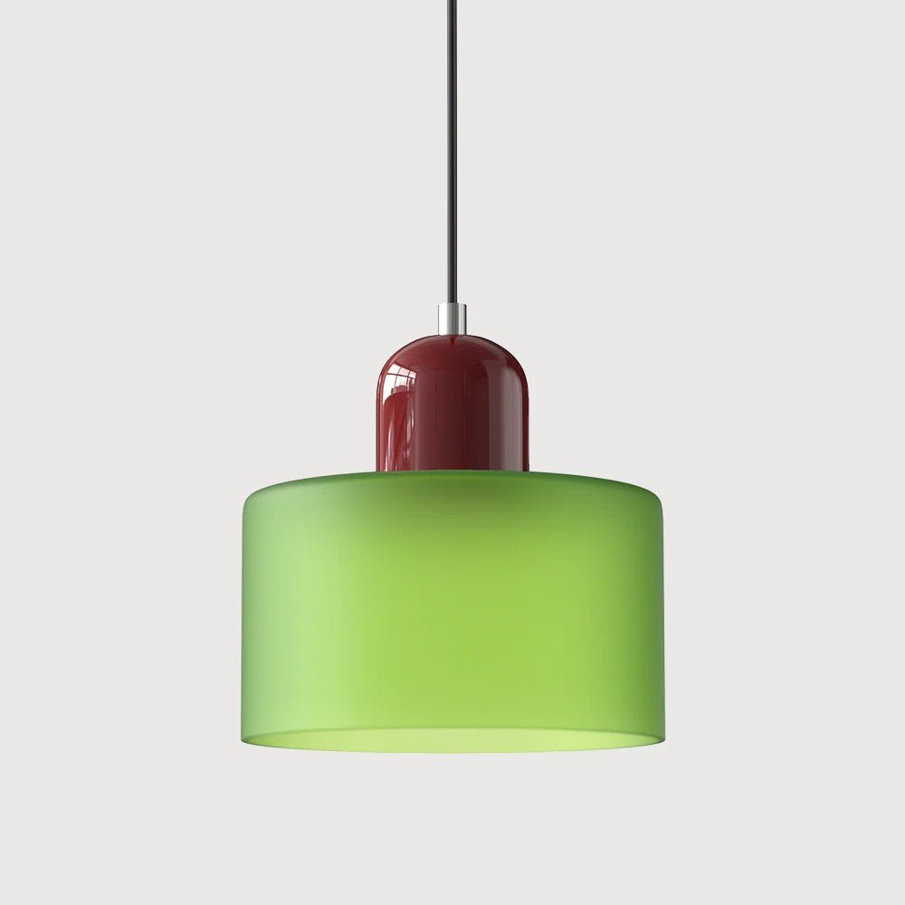Moderne pendellampe i glas