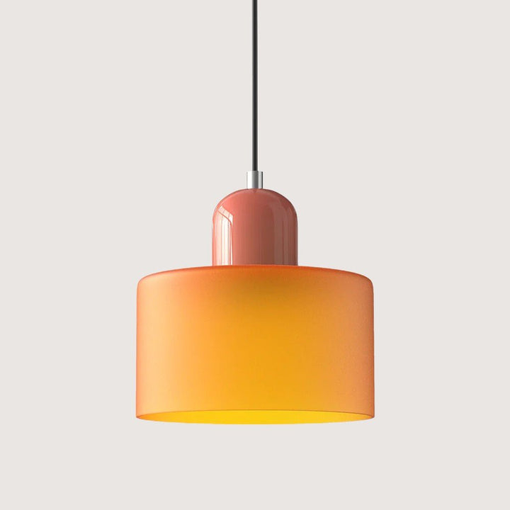 Moderne pendellampe i glas