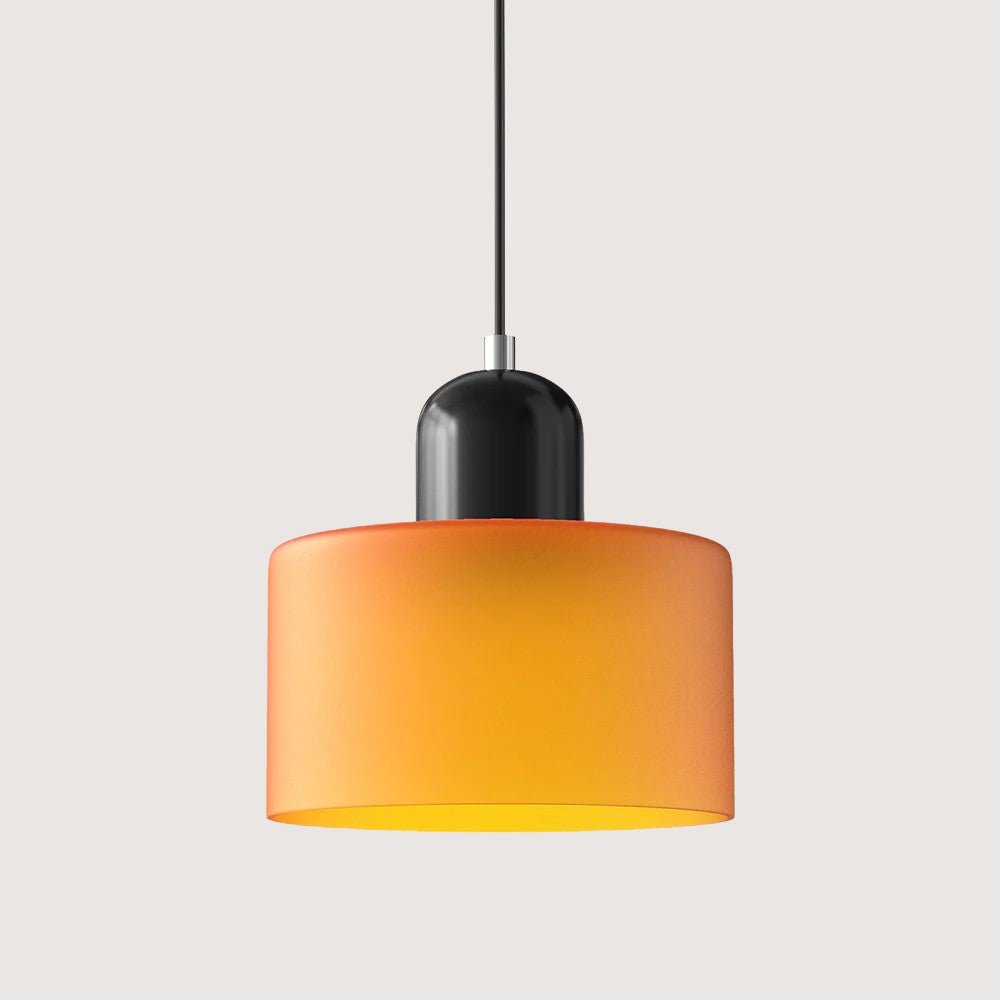 Moderne pendellampe i glas