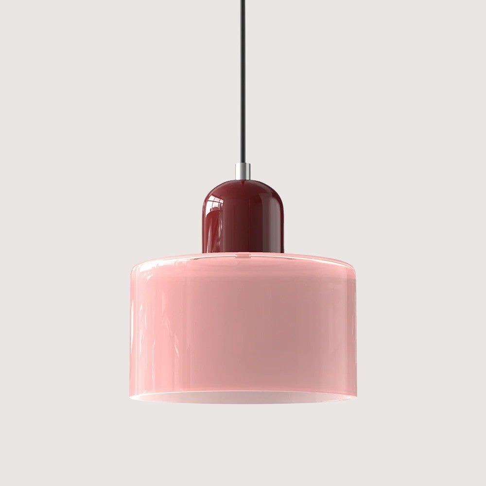 Moderne pendellampe i glas