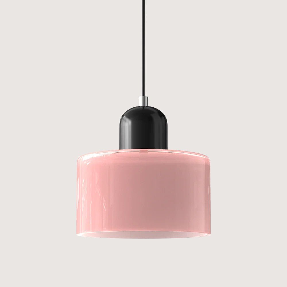 Moderne pendellampe i glas