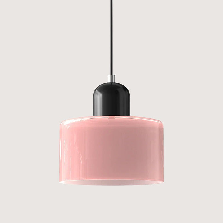 Moderne pendellampe i glas