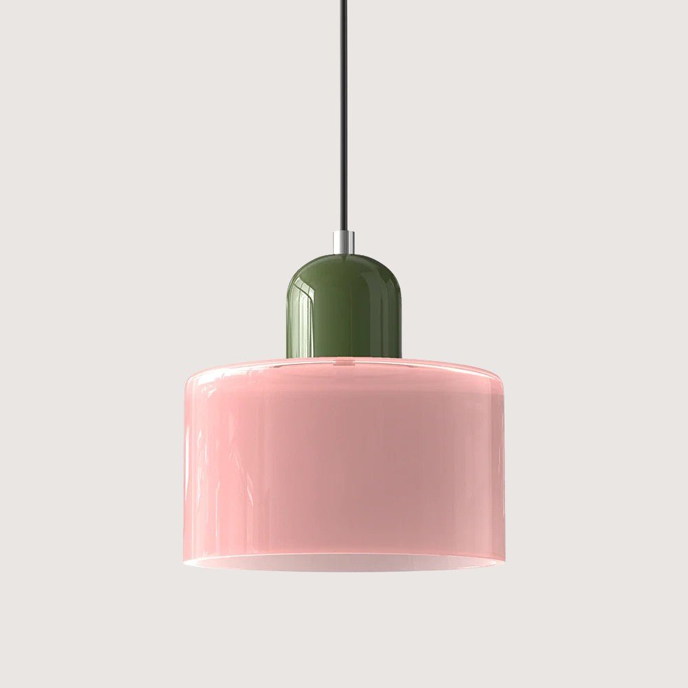 Moderne pendellampe i glas