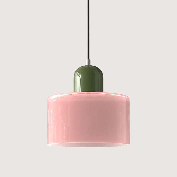 Moderne pendellampe i glas