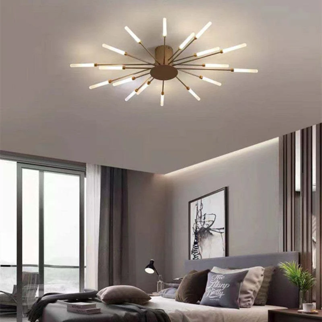 Stor moderne LED-loftlampe | LumenMax | Energibesparende