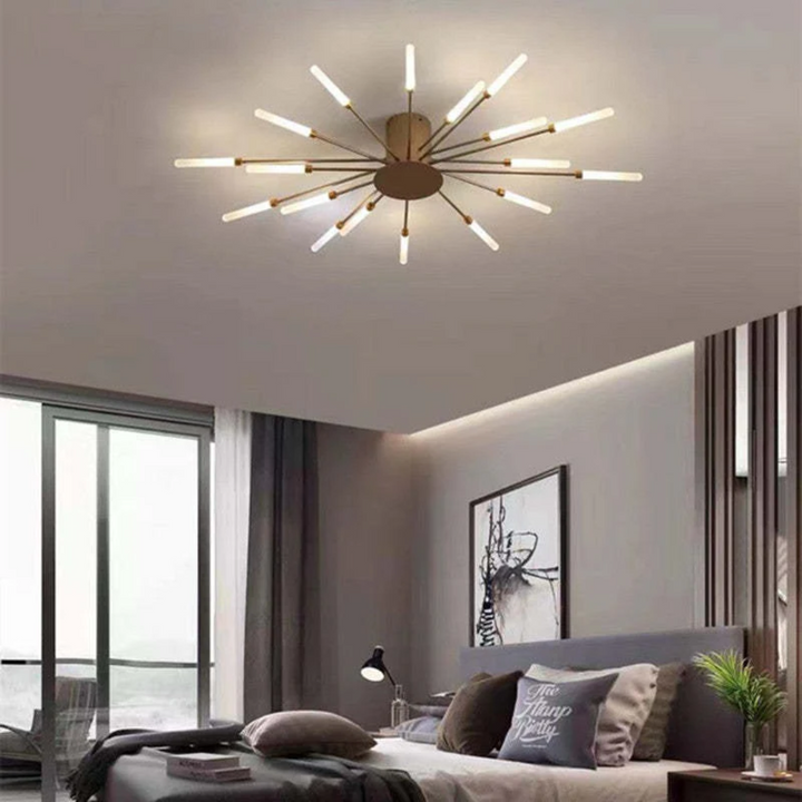 Stor moderne LED-loftlampe | LumenMax | Energibesparende