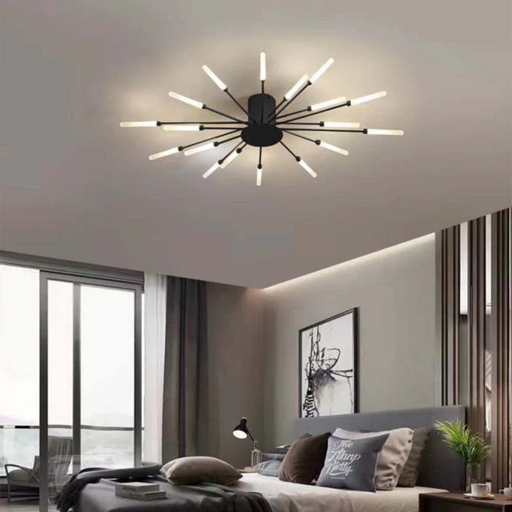 Stor moderne LED-loftlampe | LumenMax | Energibesparende