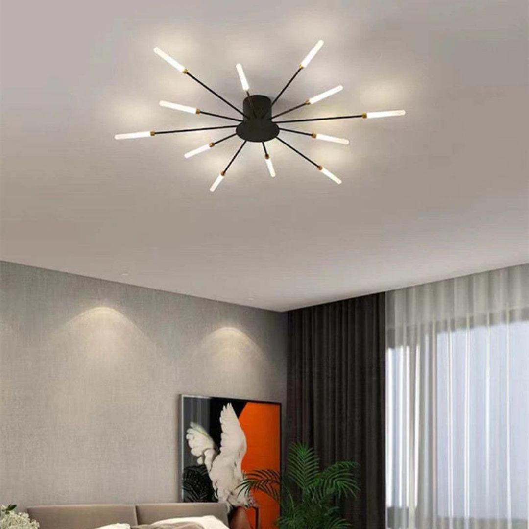 Stor moderne LED-loftlampe | LumenMax | Energibesparende