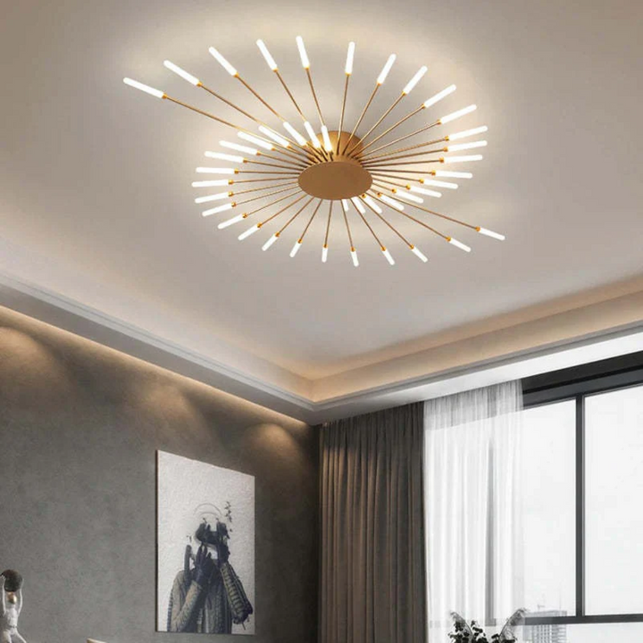 Stor moderne LED-loftlampe | LumenMax | Energibesparende