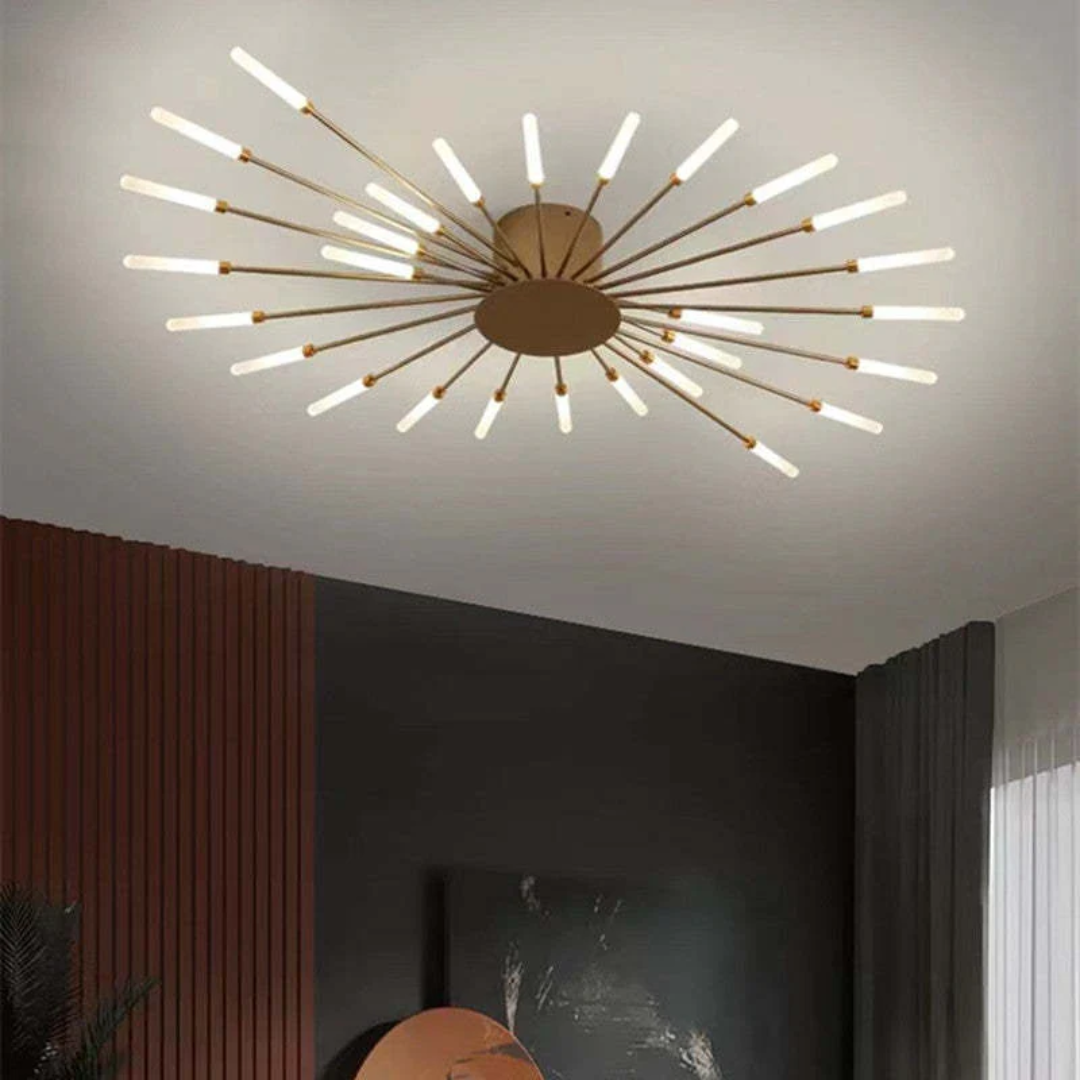 Stor moderne LED-loftlampe | LumenMax | Energibesparende
