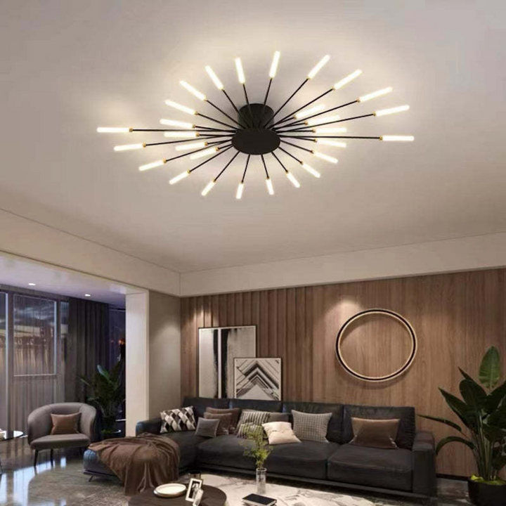 Stor moderne LED-loftlampe | LumenMax | Energibesparende