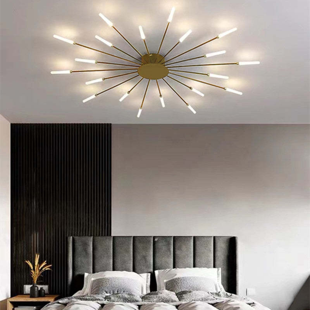 Stor moderne LED-loftlampe | LumenMax | Energibesparende