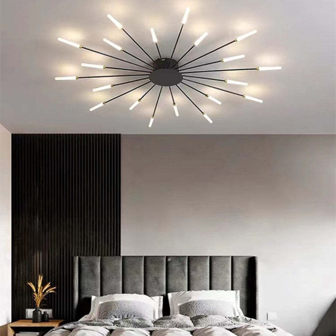 Stor moderne LED-loftlampe | LumenMax | Energibesparende