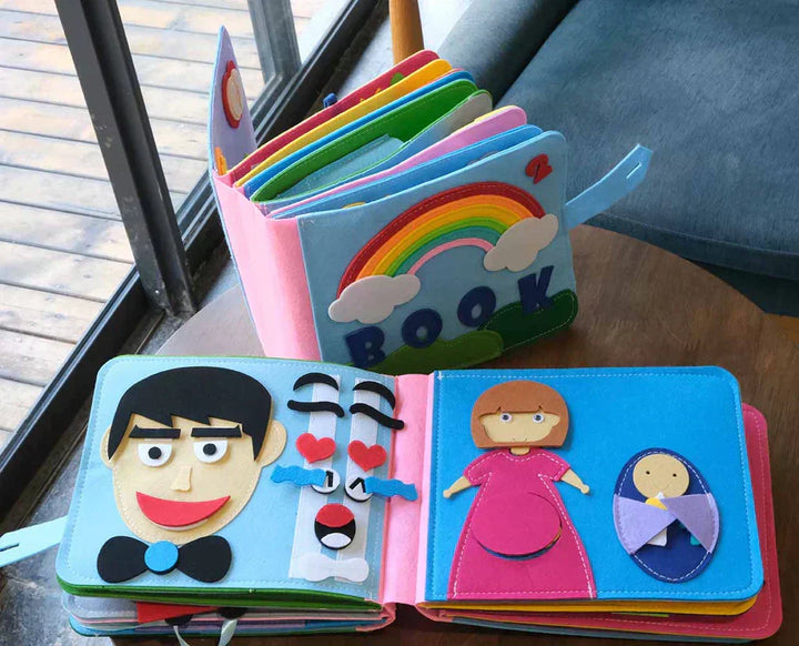 Montessori eventyrbog - Historier i filt