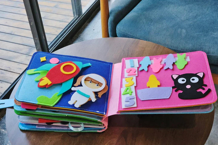 Montessori eventyrbog - Historier i filt