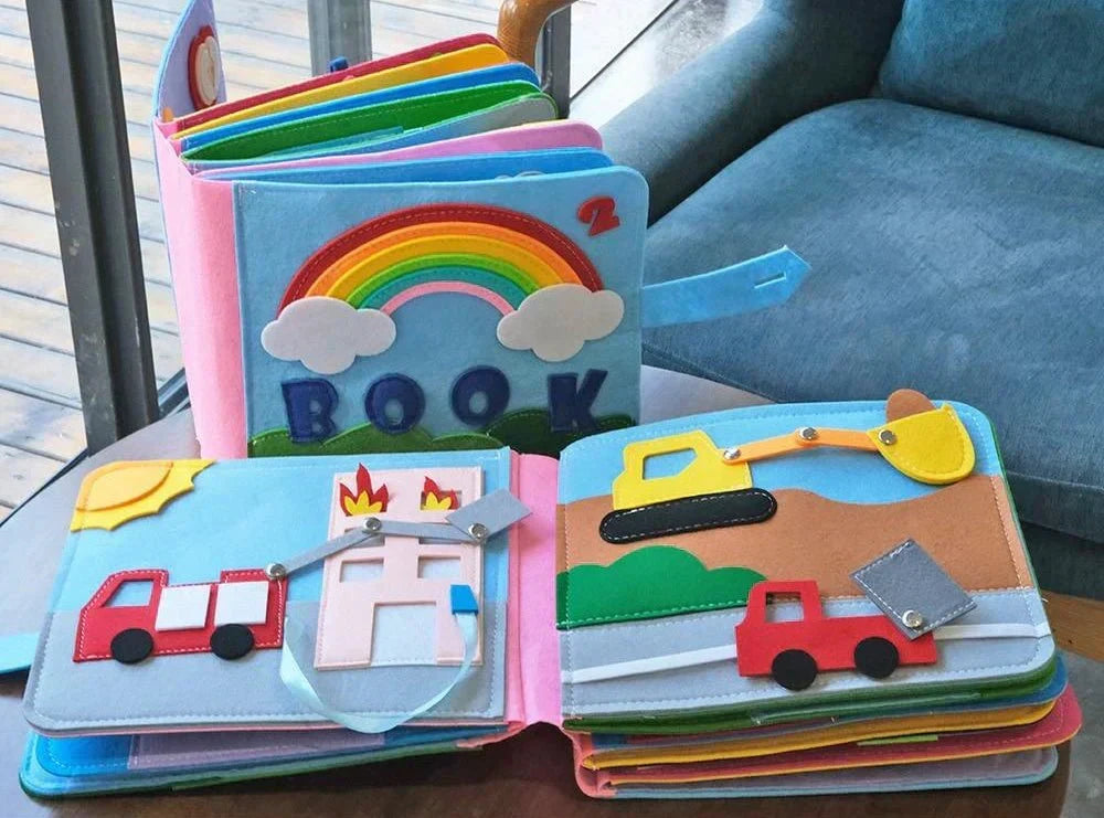 Montessori eventyrbog - Historier i filt
