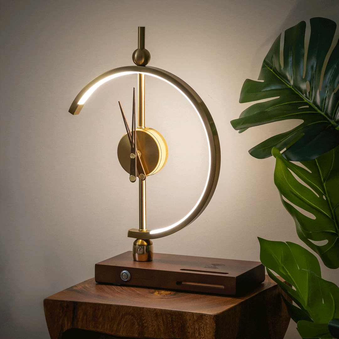 AuraTijd™ | Luksus ur-lampe og oplader